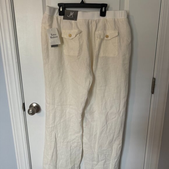 JM collection linen pants - Picture 6 of 7